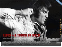 Tablet Screenshot of elvis-atouchofgold.com